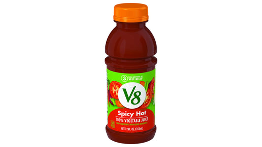 V8 Spicy Hot 100% Vegetable Juice (12 oz)
