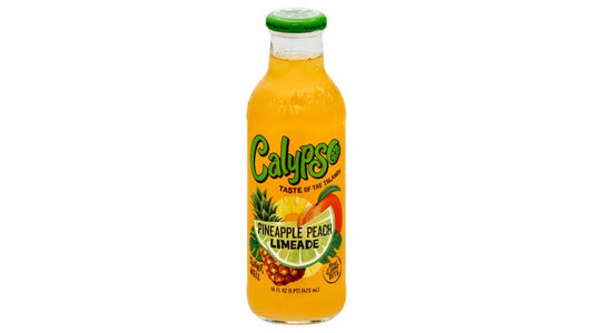 Calypso Limeade Pineapple Peach Bottle (16 oz)