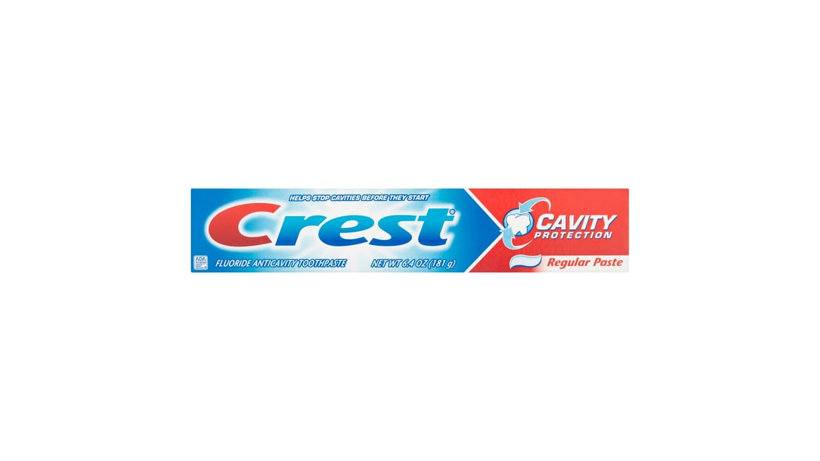 Crest Cavity Protection Toothpaste Regular (6.4 oz)