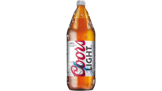 Coors Light American Lager Bottle (40 oz)