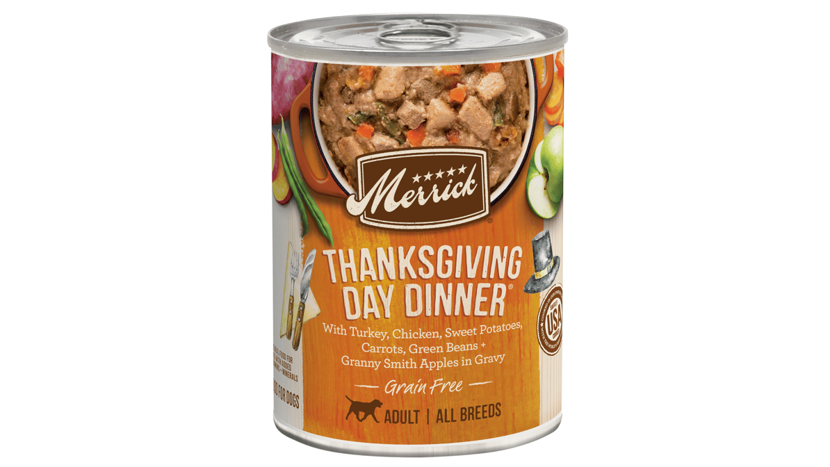 Merrick Pet Care Grain Free Dog Food Thanksgiving Day Dinner (12.7 oz)