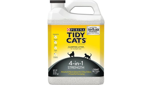 Purina Tidy Cats 4-in-1 Strength Clumping Cat Litter Jug (20 lb)