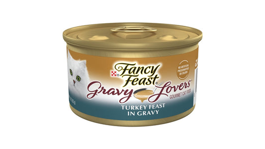 Fancy Feast Turkey Feast Gravy Lovers Wet Cat Food (3 oz)