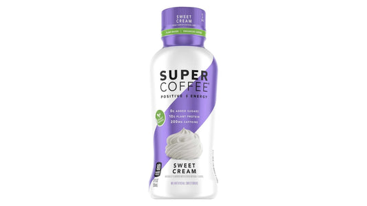 Super Coffee Positive Energy Enhanced Coffee Sweet Cream (12 oz)