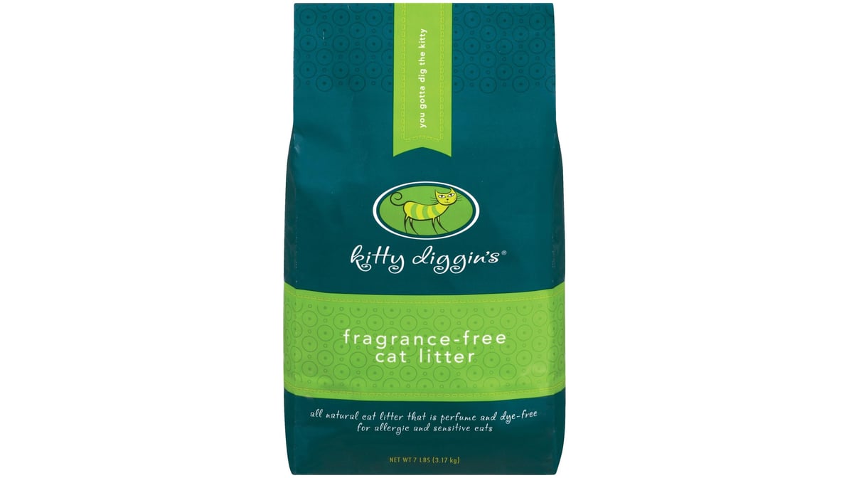 Kitty Diggin's Fragrance Free Cat Litter Bag (7 lb)