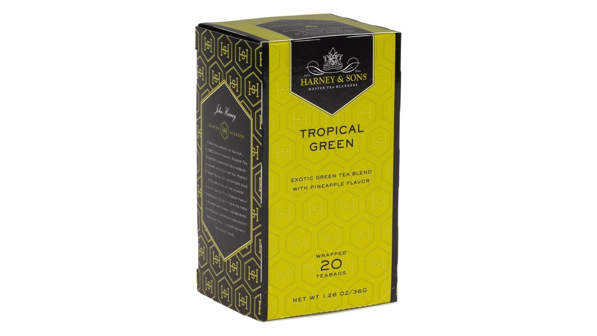 Harney & Sons Tropical Green Tea Bags (20 ct)
