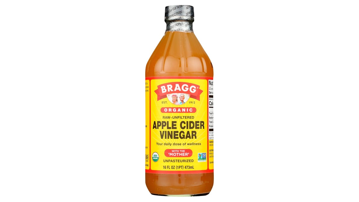 Bragg Organic Raw Unfiltered Apple Cider Vinegar (16 oz)