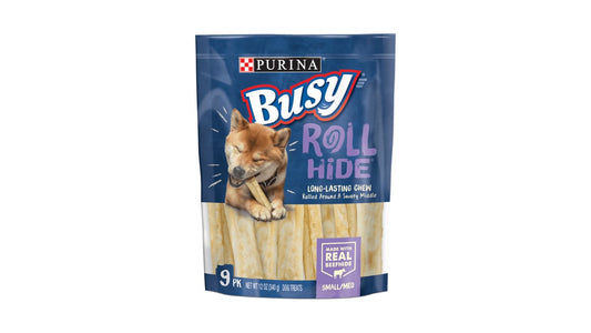 Purina Busy Small to Medium Rollhide Dog Treats (4 oz)