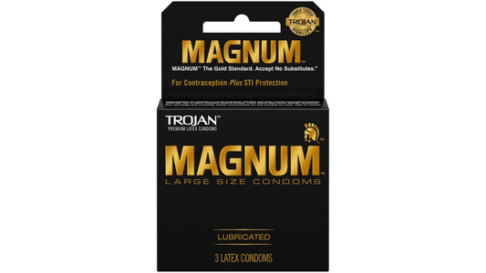 Trojan Magnum Lubricated Condoms Large (3 ct)