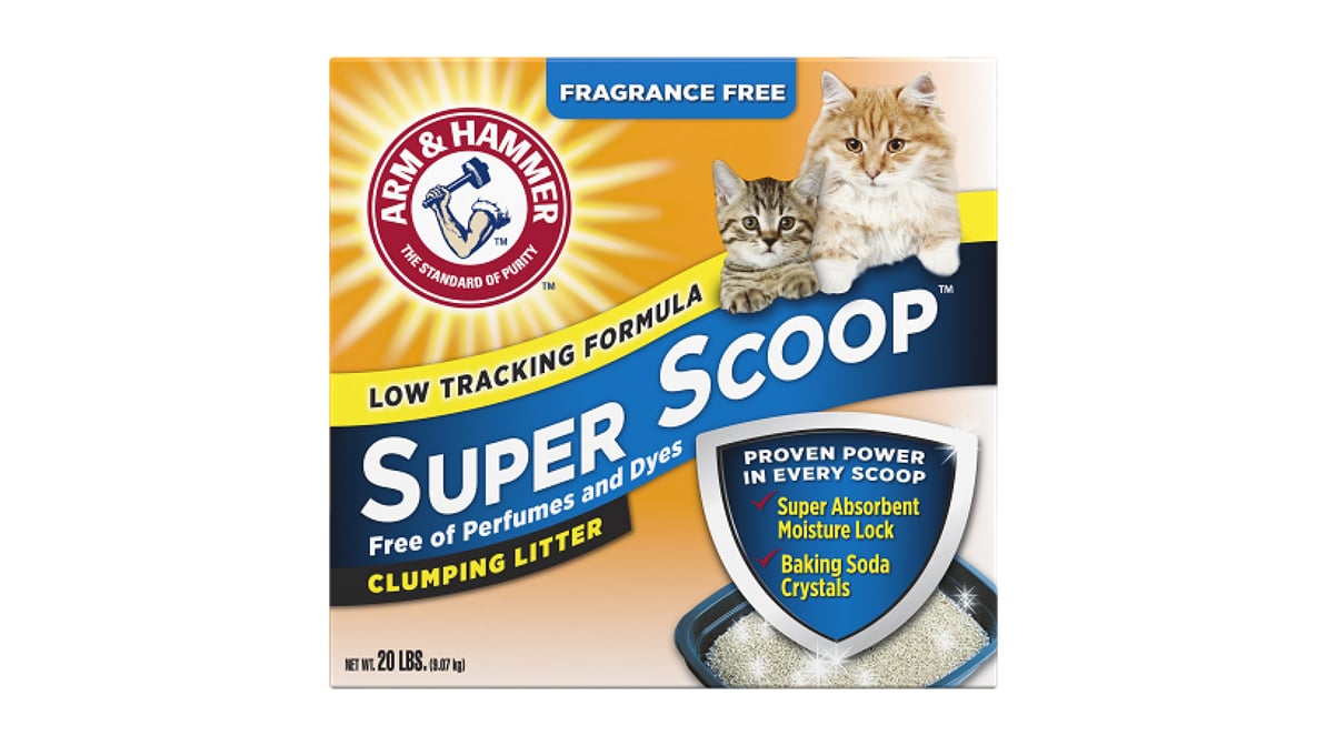 Arm & Hammer Super Scoop Fragrance Free Clumping Litter (14 lb)