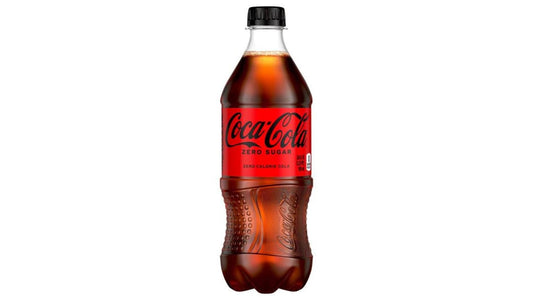Coke Zero Sugar Soda Bottle (20 oz)