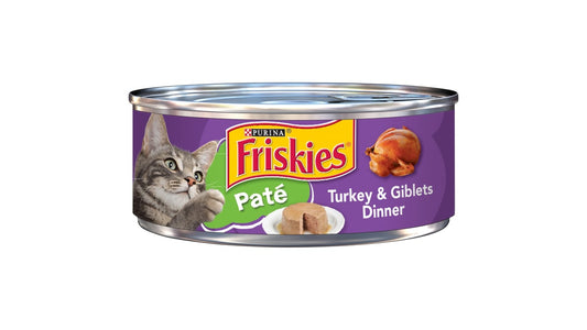 Friskies Classic Pate Turkey & Giblets Dinner Cat Food (5.5 oz)