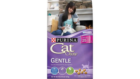 Purina Cat Chow Gentle Dry Cat Food (3.15 lb)