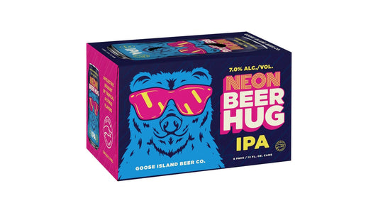 Goose Island Beer Co. Neon Beer Hug IPA Cans (12 oz x 6 ct)