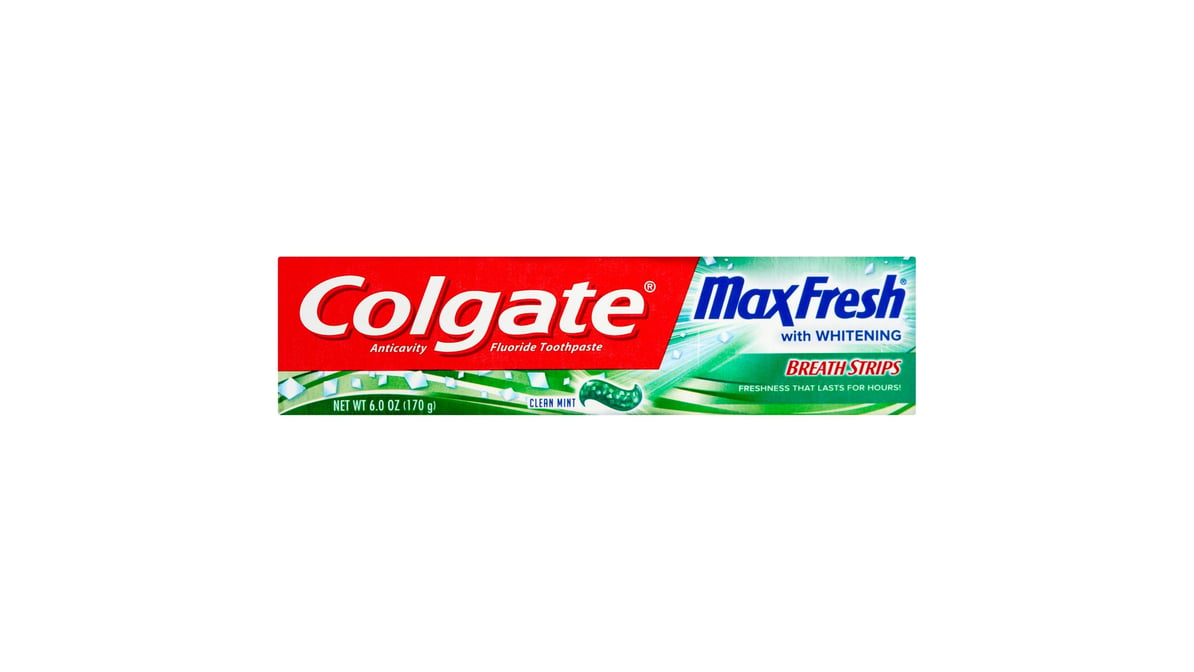 Colgate Max Fresh Clean Mint Toothpaste (6 oz)