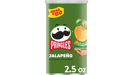 Pringles Grab N' Go Jalapeno Potato Crisps (2.5 oz)