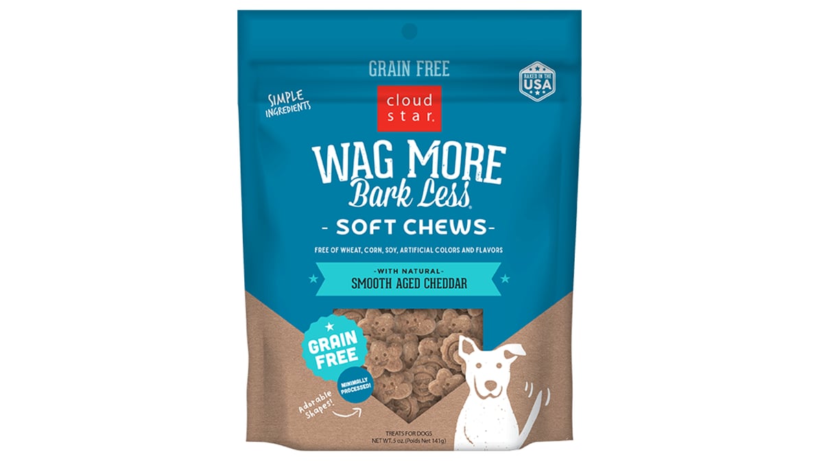 Cloud Star Smooth Aged Cheddar Soft Chews Dog Treat (7 oz)