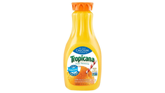 Tropicana Pure Premium Calcium + Vitamin D No Pulp Orange Juice (52 oz)