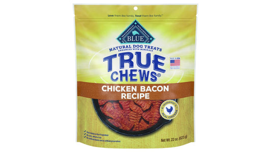 Blue Buffalo True Chews Chicken Bacon Recipe Natural Dog Treats (22 oz)