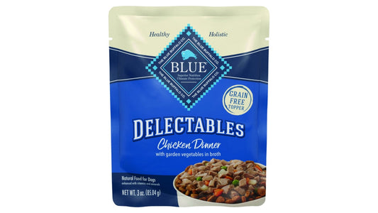 BLUE Buffalo Delectables Topper Chicken Dinner Natural Wet Dog Food (3 oz)