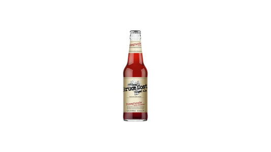 Bruce Cost Fresh Pomegranate Hibiscus Ginger Ale Bottle (12 oz)