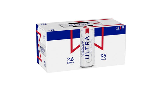 Michelob Ultra Light Lager Cans (12 oz x 18 ct)