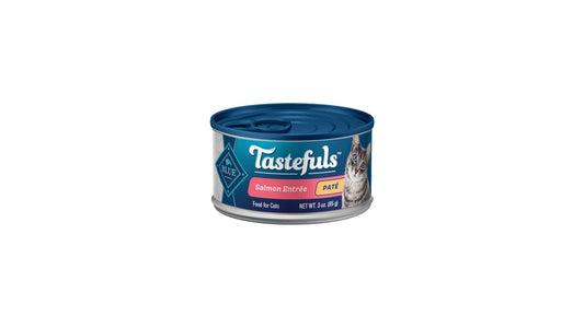 Blue Buffalo Tastefuls Natural Pate Cat Food Salmon Entree (3 oz)