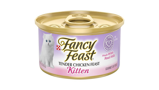 Purina Grain Free Pate Wet Kitten Food Tender Chicken Feast (3 oz)