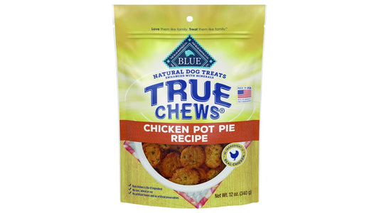 Blue Buffalo True Chews Chicken Pot Pie Recipe Natural Dog Treats (12 oz)