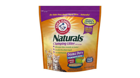 Arm & Hammer NNaturals Clumping Double Duty Cat Litter with Corn Fibers (9 lb)