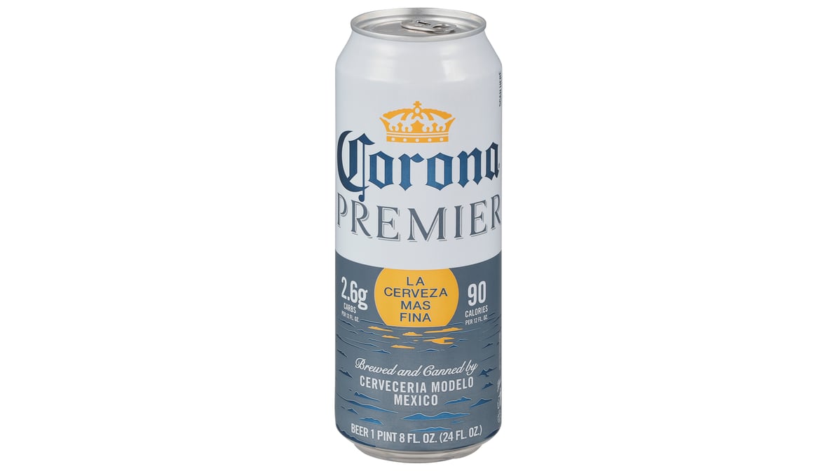 Corona Premier Mexican Light Lager Can (24 oz)