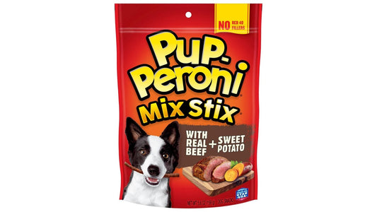 Pup-Peroni Mix Stix Real Beef & Sweet Potato Dog Treats Bag (5.6 oz)