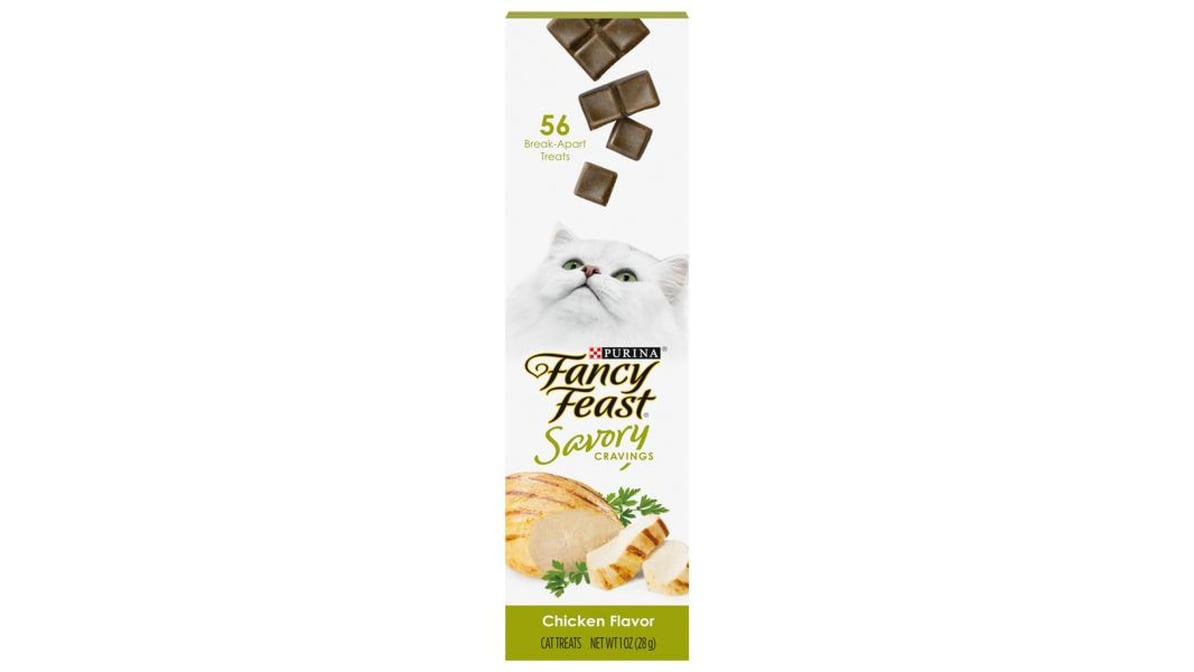 Fancy Feast Chicken Limited Ingredient Savory Cravings Cat Treats (1 oz)
