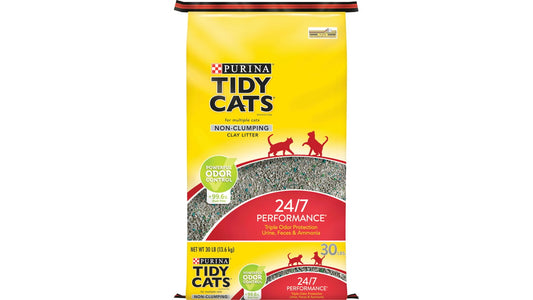Purina Tidy Cats Non Clumping Multi Cat Litter 24/7 Performance (30 lb)