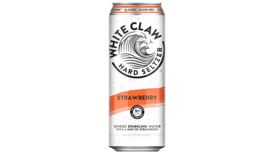 White Claw Strawberry Hard Seltzer Can (19.2 oz)