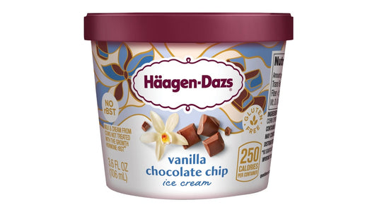 Haagen-Dazs Vanilla Chocolate Chip Ice Cream (3.6 oz)