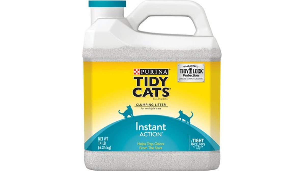 Purina Tidy Cats Scoop Instant Action Immediate Odor Control Cat Litter (14 lb)