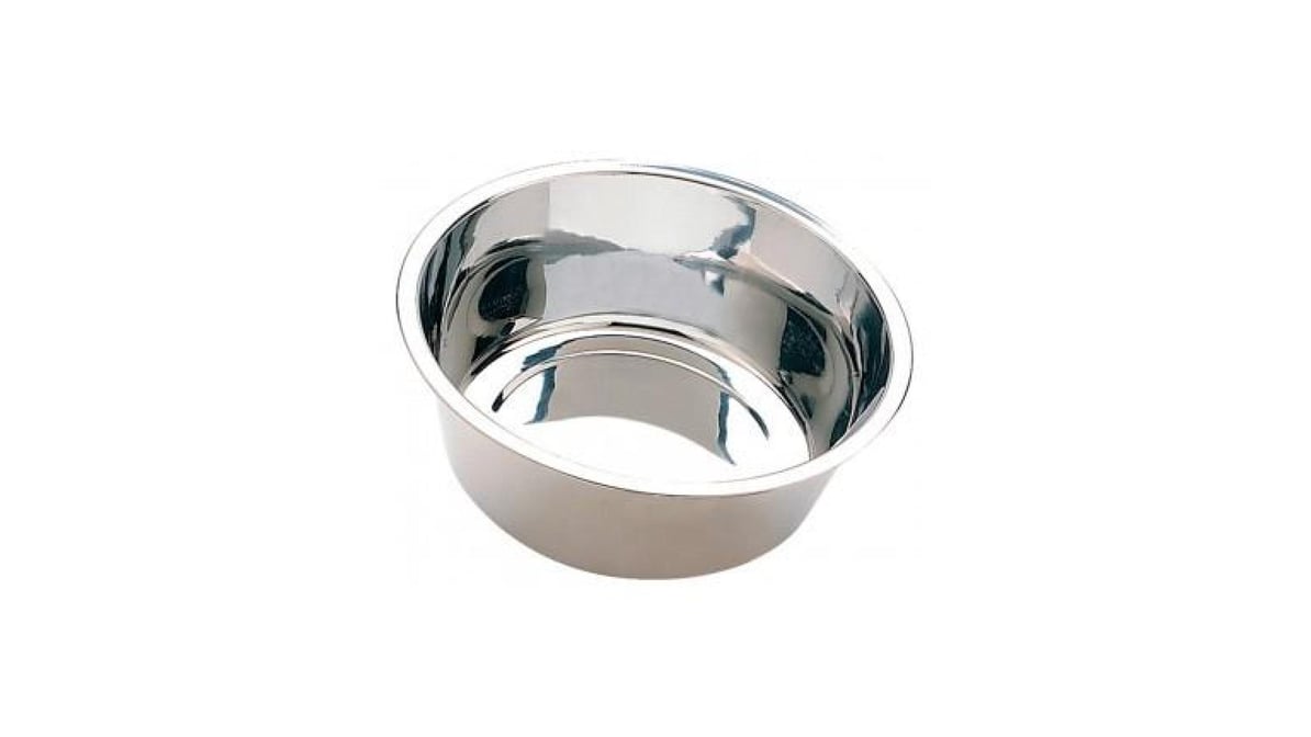 Spot Dinner Time Stainless Steel Mirror Finish Dog Bowl