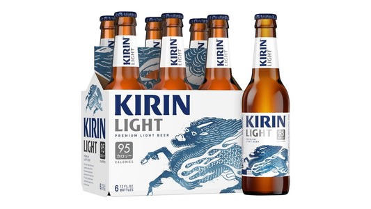 Kirin Ichiban Light Japanese Lager Bottles (12 oz x 6 ct)