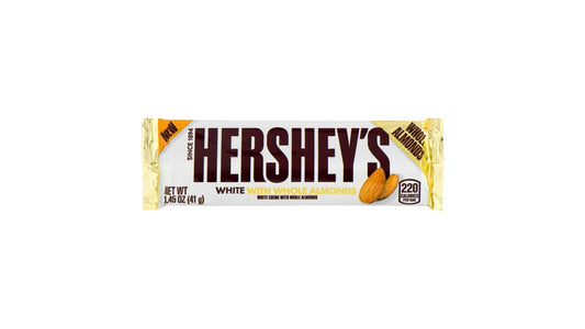 Hershey's White with Whole Almonds Creme Bar (1.45 oz)