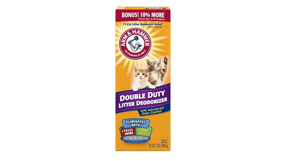 Arm & Hammer Cat Litter Deodorizer Double Duty (33 oz)