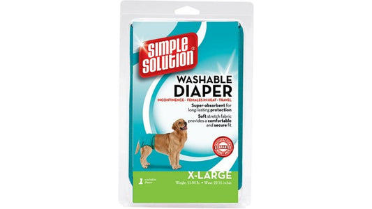 Simple Solution Washable Female Dog Diaper Extra Large