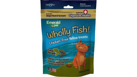 Emerald Pet Digestive Health Cat Treats Salmon Recipe (3 oz)