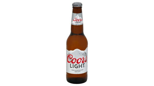 Coors Light Lager Bottle (12 oz)