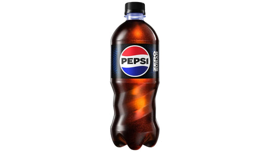 Pepsi Zero Sugar Soda Bottle (20 oz)