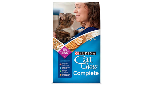Purina Cat Chow Complete Formula Dry Cat Food (18 oz)