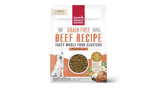 The Honest Kitchen Grain-Free Tasty Whole Food Clusters Dry Dog Food Beef Recipe (1 lb)