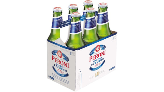 Peroni Brewery Nastro Azzurro Bottles (11.2 oz x 6 ct)