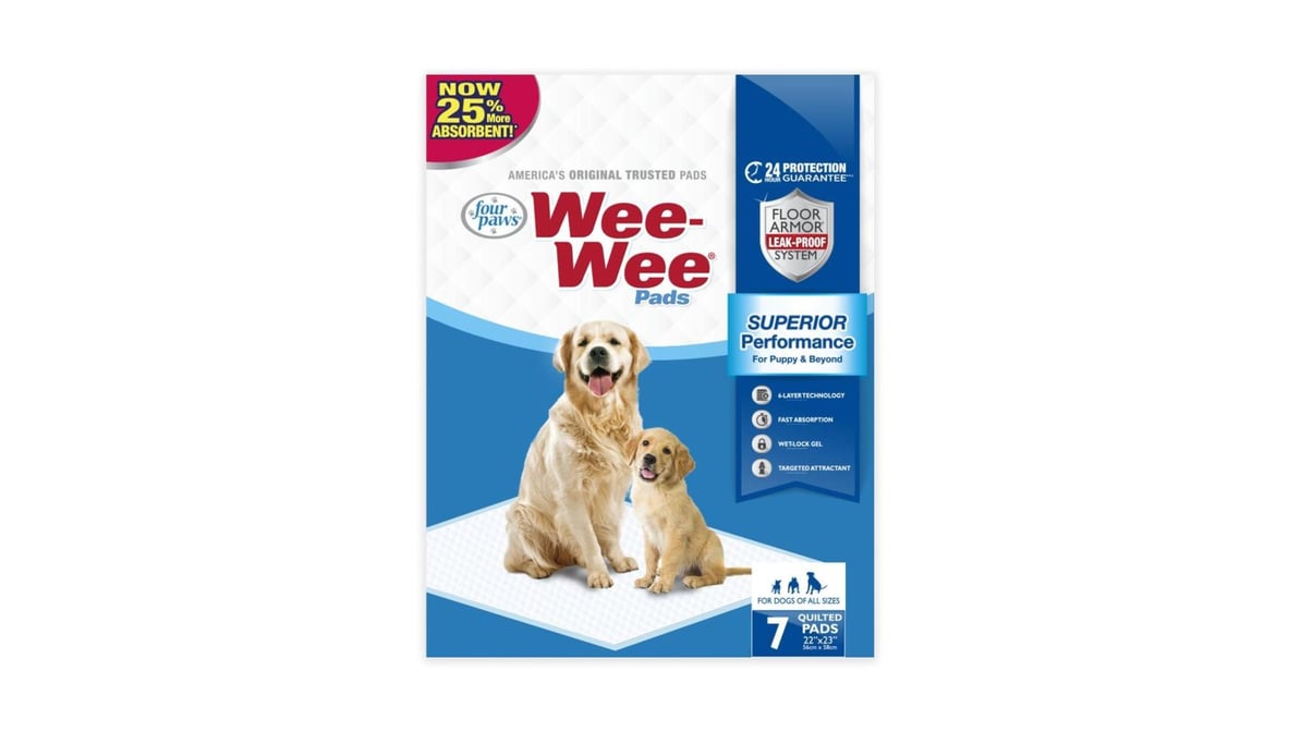Four Paws Wee Wee Pads (7 ct)