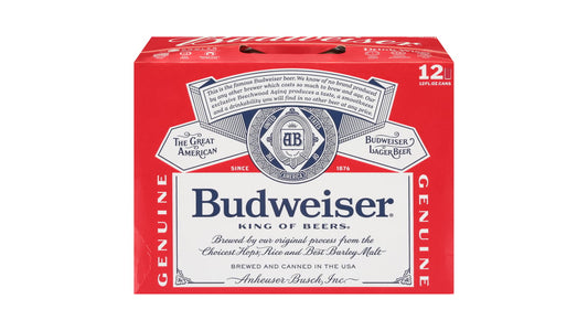 Budweiser Lager Cans (12 oz x 12 ct)